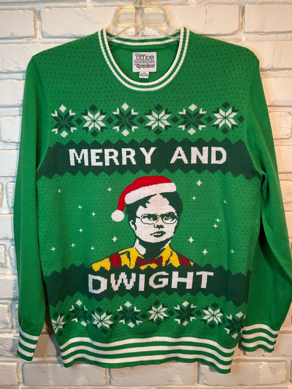 Ugly Christmas Sweater the Office themed unisex L